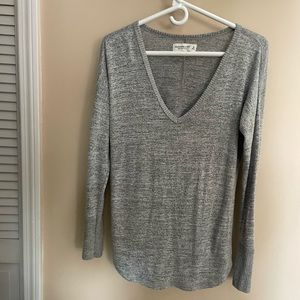 Abercrombie & Fitch soft A & F Cozy Tee shirt long sleeve